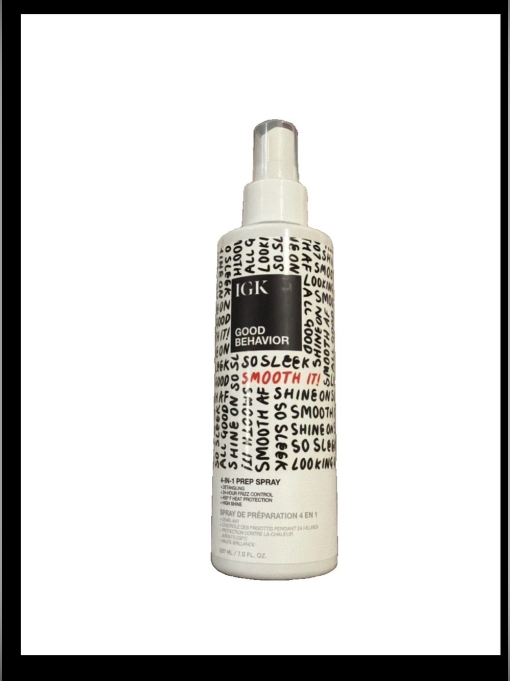 IGK Good Behavior 4-in-1 Prep Spray - 7 Fl Oz